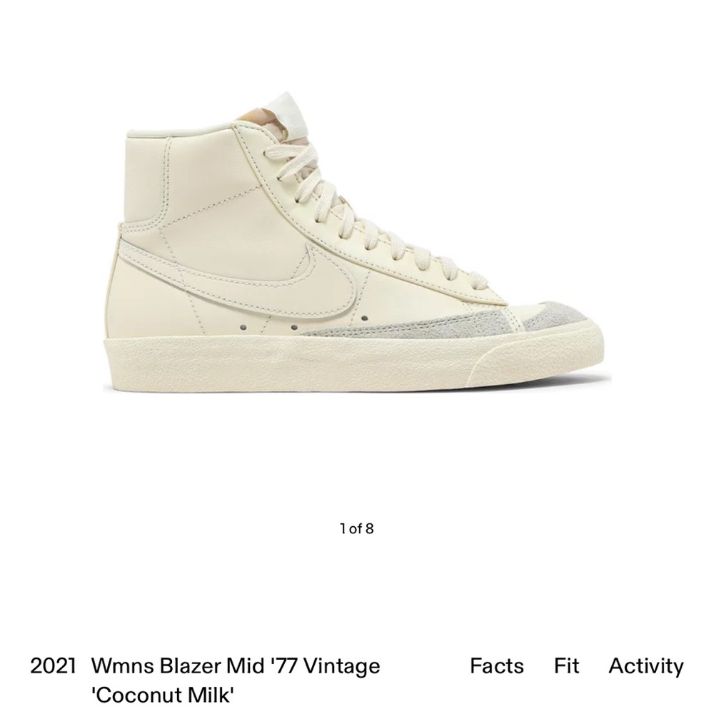 Wmns Blazer Mid '77 Vintage 'Coconut Milk'